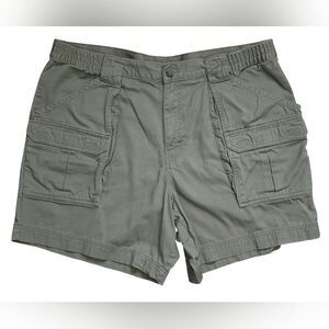 Outdoor Life Khaki Cargo Shorts with Elastic Waistband~EC